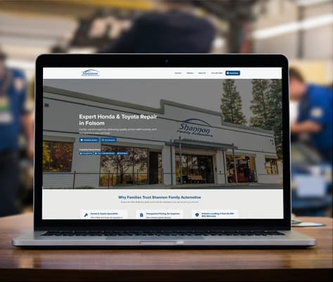 Shannon Family Automotive: From Generic Website to a High-Performing Local SEO Engine